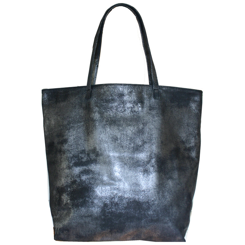 Black outlet Buttery Leather Tote