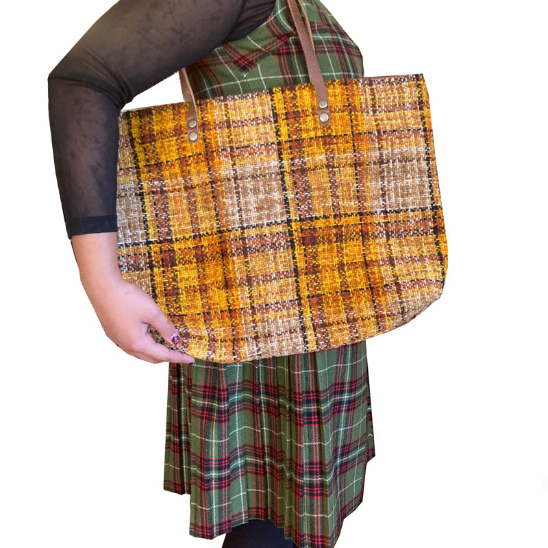 Tote - Bachelor Pad Plaid