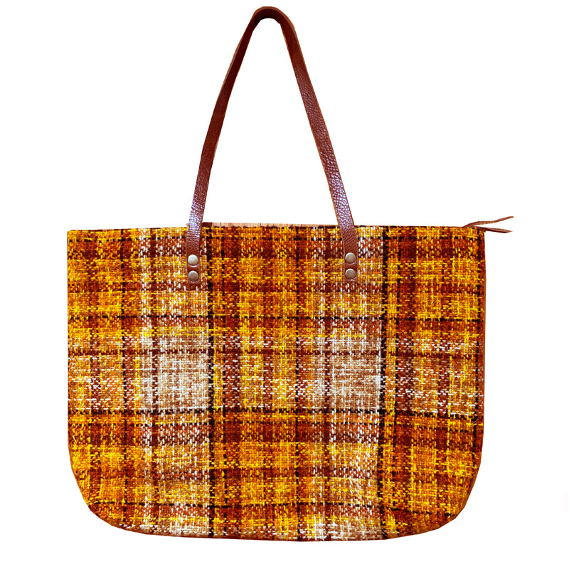 Tote - Bachelor Pad Plaid