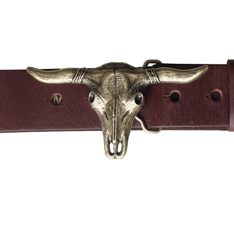 Steer Belt -Chocolate