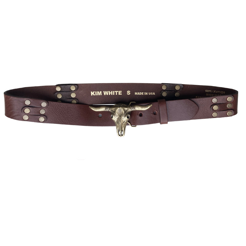 Steer Belt -Chocolate