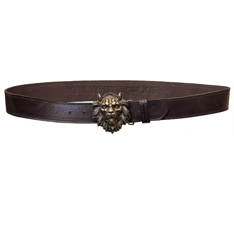 Lion Belt - Chocolate