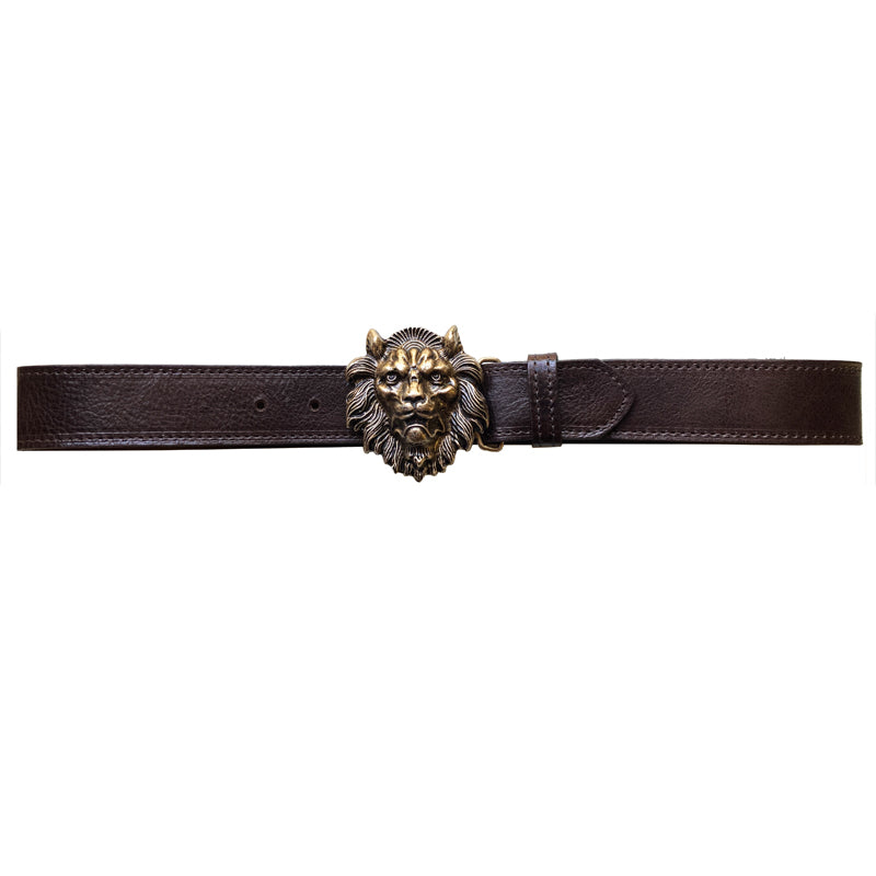 Lion Belt - Chocolate