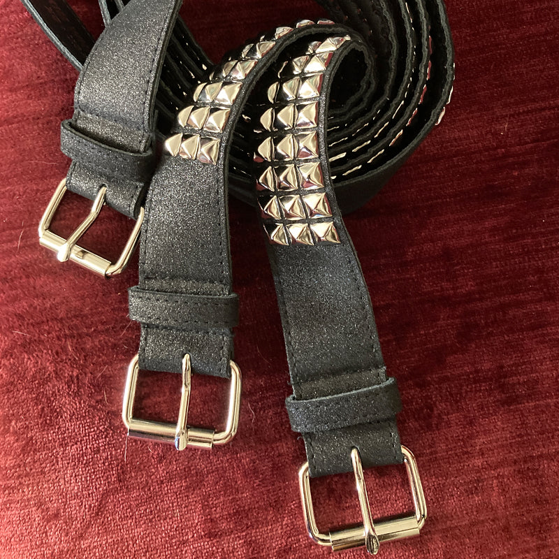 Silver stud belt sale