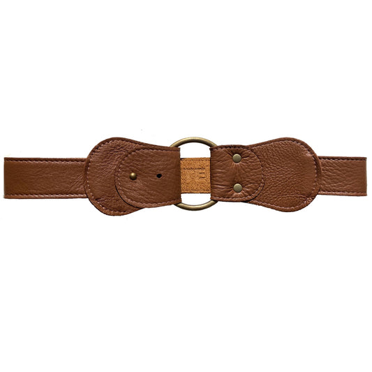 Flip-Back Waist Belt - Brown