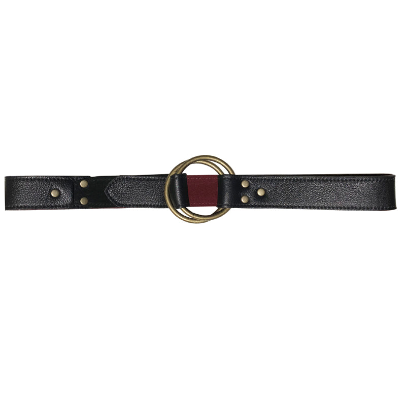 Double-Ring Belt - Black