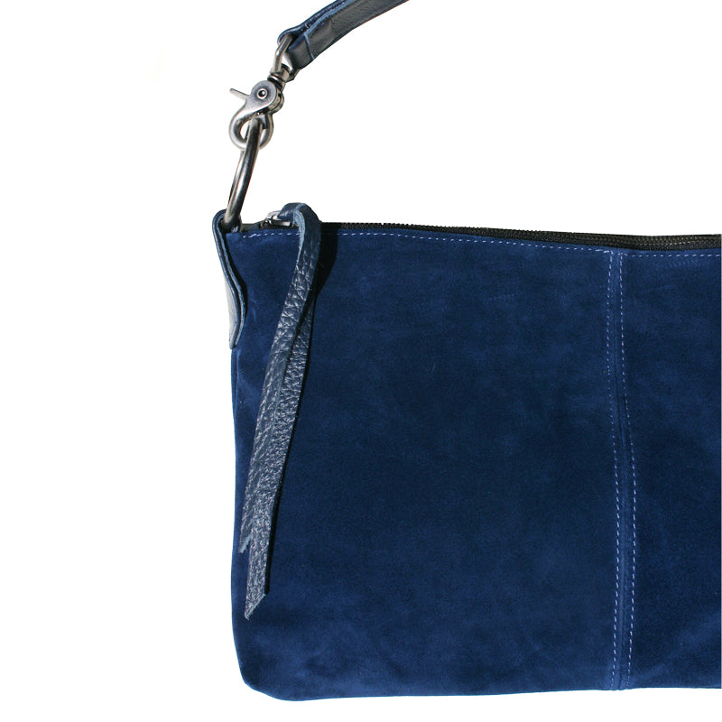 Simply stunning suede royal blue Tory Burch purse. | Tory burch purse,  Purses, Suede
